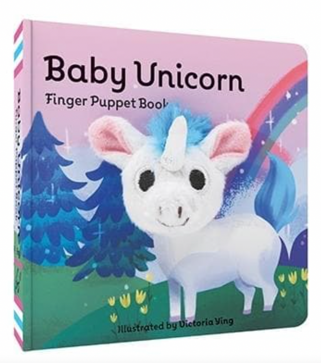 Baby Unicorn Finger Puppet  Book