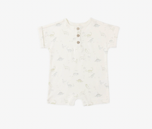 Load image into Gallery viewer, Quincy Mae Short Sleeve One-Piece Dinosaur
