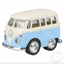 Load image into Gallery viewer, Volkswagen Mini Bus Pull Back Toy – 2" Die-Cast Pastel Vehicle
