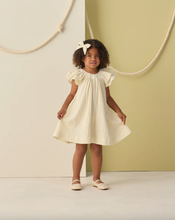 Load image into Gallery viewer, Rylee + Cru Lucia Dress Citron Stripe
