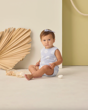 Load image into Gallery viewer, Rylee + Cru Cinch Playsuit Periwinkle Daisy
