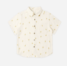 Load image into Gallery viewer, Rylee + Cru Collared Short Sleeve Shirt Pineapple
