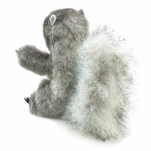 Load image into Gallery viewer, Folkmanis Mini Gray Squirrel Finger Puppet
