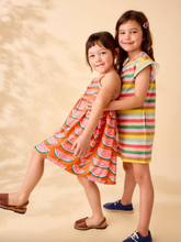 Laden Sie das Bild in den Galerie-Viewer, Tea Collection Neckholder-Sommerkleid Wassermelonen-Scheiben
