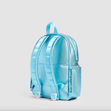 Laden Sie das Bild in den Galerie-Viewer, Titel: State Bags Metallic Kane Mini-Rucksack Wolken Türkis Aqua Kinderrucksack
