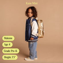 Laden Sie das Bild in den Galerie-Viewer, State Bags Kane Mini Rucksack Intarsia Erdbeeren Pink Rot
