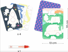 Load image into Gallery viewer, Djeco Magic Coloring On The Road
