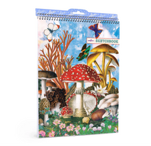 Load image into Gallery viewer, Eeboo Mushroom Sketchbook

