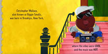 Load image into Gallery viewer, Legends Of Hip-Hop Biggie Smalls Board Book
