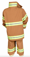 Load image into Gallery viewer, Aeromax Jr. Fire Fighter Suit Tan with Embroidered Cap
