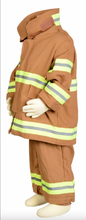 Load image into Gallery viewer, Aeromax Jr. Fire Fighter Suit Tan with Embroidered Cap
