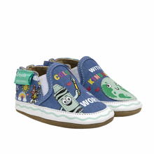 Load image into Gallery viewer, Robeez Soft Sole Baby Shoes Color The World
