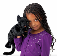 Load image into Gallery viewer, Folkmanis Black Cat Puppet
