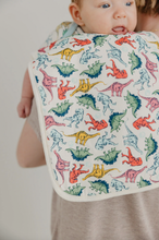 Load image into Gallery viewer, Copper Pearl Premium Burp Cloths Jurassic Park
