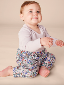 Tea Collection Print Mix Baby Romper Kitty Ditsy