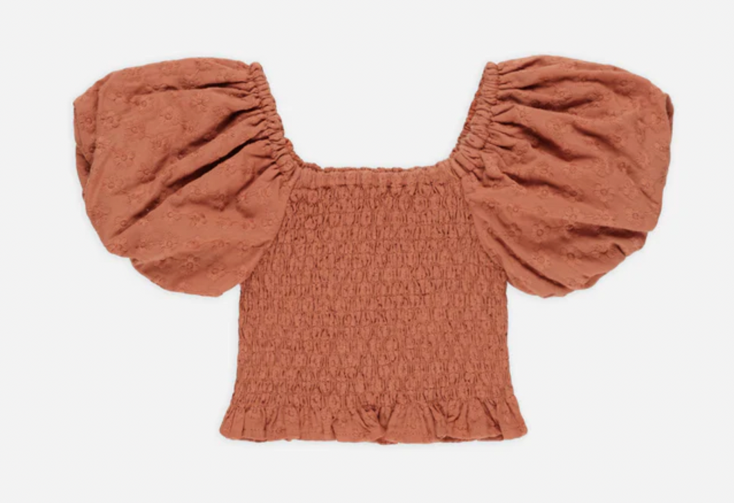 Rylee + Cru Trixie Top Poppy