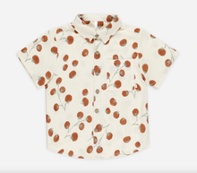 Load image into Gallery viewer, Rylee + Cru Collared Short Sleeve Shirt Tomatoes
