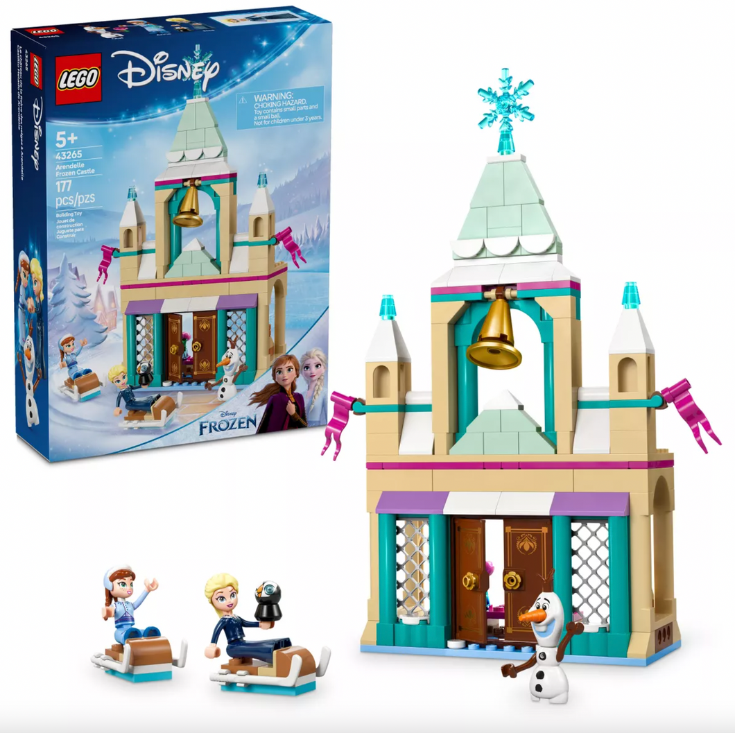 LEGO Disney Frozen Arendelle Frozen Castle Building Toy with Princess Anna & Elsa