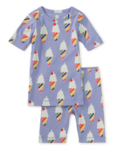 Load image into Gallery viewer, Tea Collection In Your Dreams Pajama Set Rainbow Ice Cream

