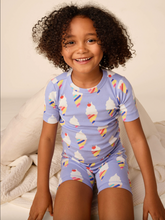 Load image into Gallery viewer, Tea Collection In Your Dreams Pajama Set Rainbow Ice Cream
