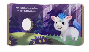 Baby Unicorn Finger Puppet  Book