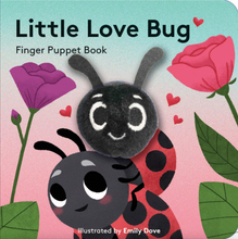 Load image into Gallery viewer, Little Love Bug Finger Puppet Book
