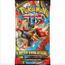 Load image into Gallery viewer, Pokémon Trading Card Game Mega Evolution Booster Pack
