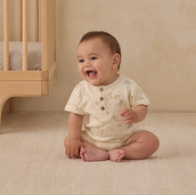 Load image into Gallery viewer, Quincy Mae Short Sleeve One-Piece Dinosaur
