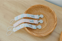 Load image into Gallery viewer, Copper Pearl Binky Clips Cherry
