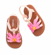 Load image into Gallery viewer, Mini Melissa Hip Bloomy Baby Brown/Pink

