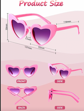 Load image into Gallery viewer, Kids Heart Shape Sunglasses with UV Protection
