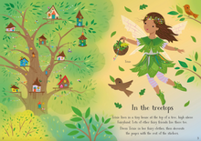Load image into Gallery viewer, Usborne Little Sticker Dolly Dressing Treetop Fairies
