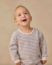 Laden Sie das Bild in den Galerie-Viewer, Quincy Mae Cozy Set Slate Stripe
