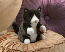 Laden Sie das Bild in den Galerie-Viewer, Folkmanis Tuxedo Kitten Puppet
