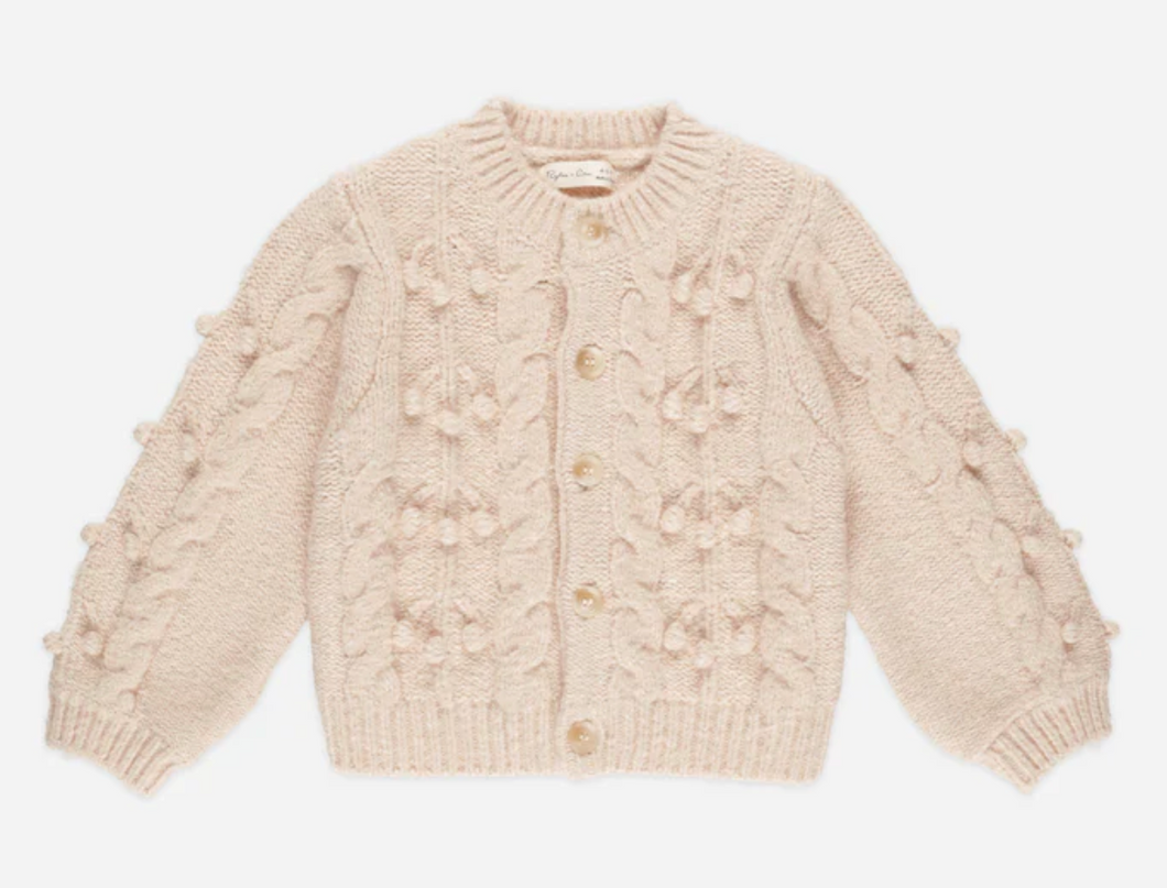 Rylee + Cru Bobble Cardigan Shell