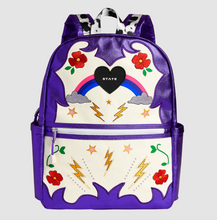 Load image into Gallery viewer, State Bags Metallic Kane Kids Double Pocket Cowgirl Backpack
