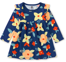 Load image into Gallery viewer, Tea Collection Mighty Mini Baby Dress Turkish Coastal Floral Size 3-6m
