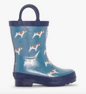 Hatley French Bulldogs Rain Boots Size 11 Toddler