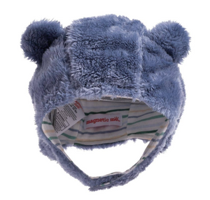 Magnetic Me Bears Winter Sky Minky Hat Size 6-12m