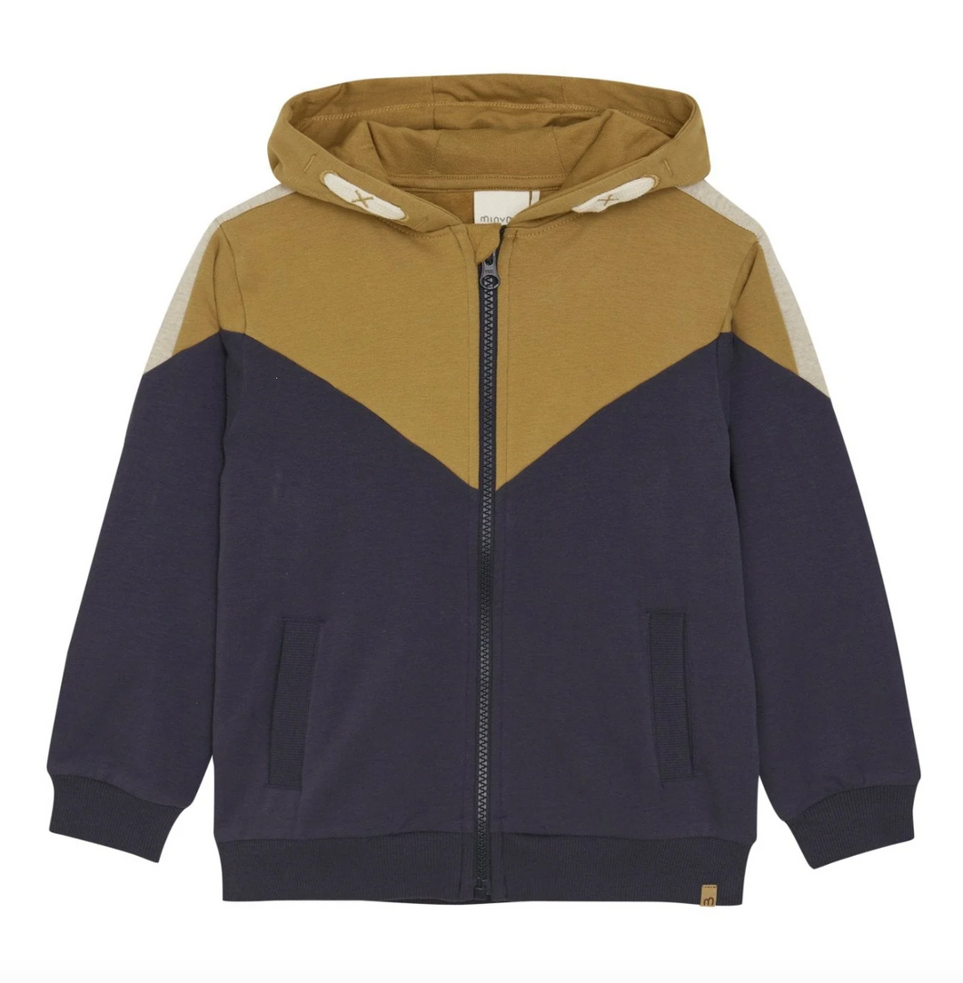 Minymo Cardigan Hoodie Parisian Night