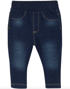 Minymo Sweat Denim Leggings Parisian Night