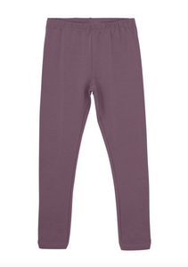 Minymo Leggings Sweat Black Plum