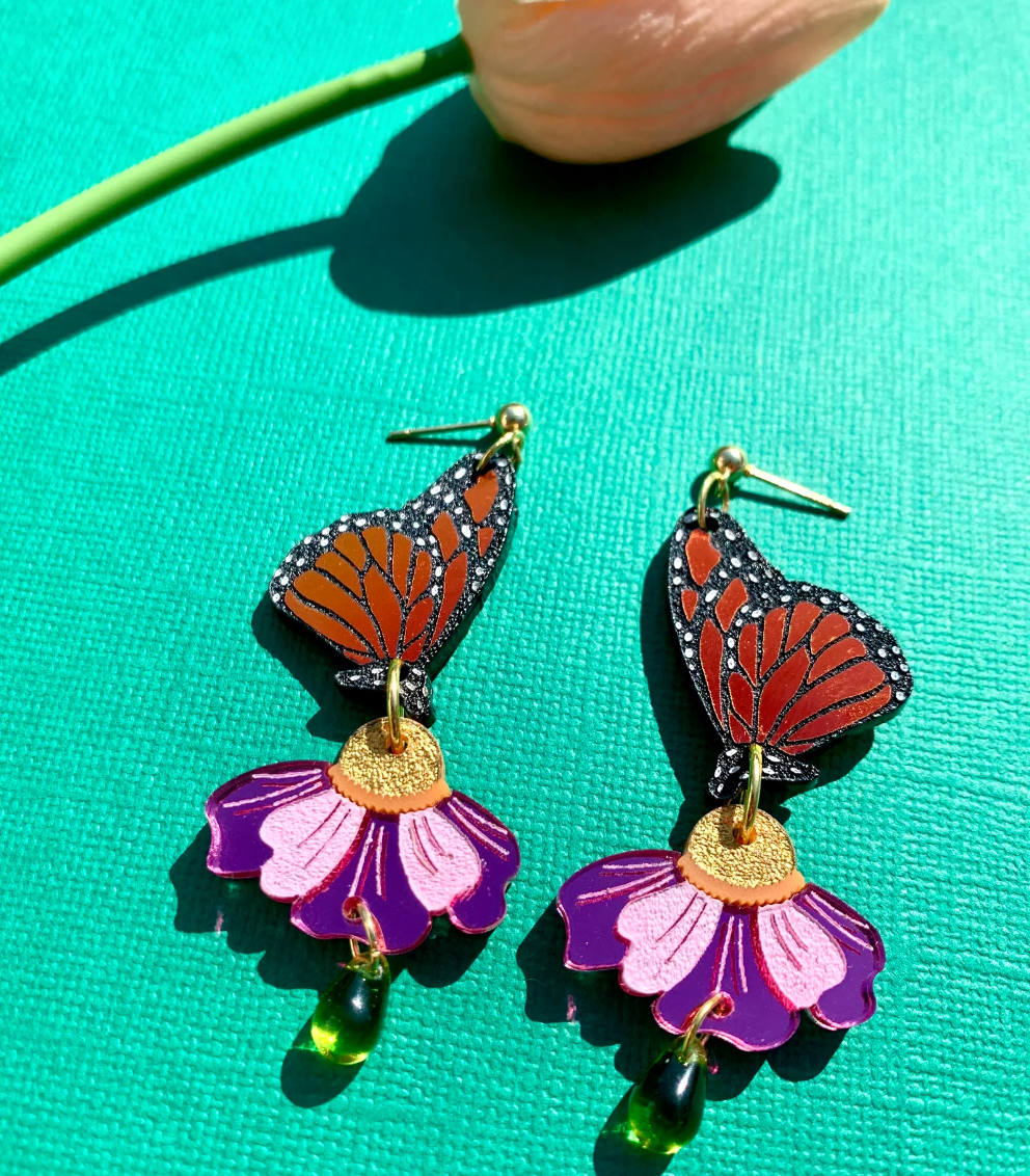 Not Picasso Polly Pollinator Earrings