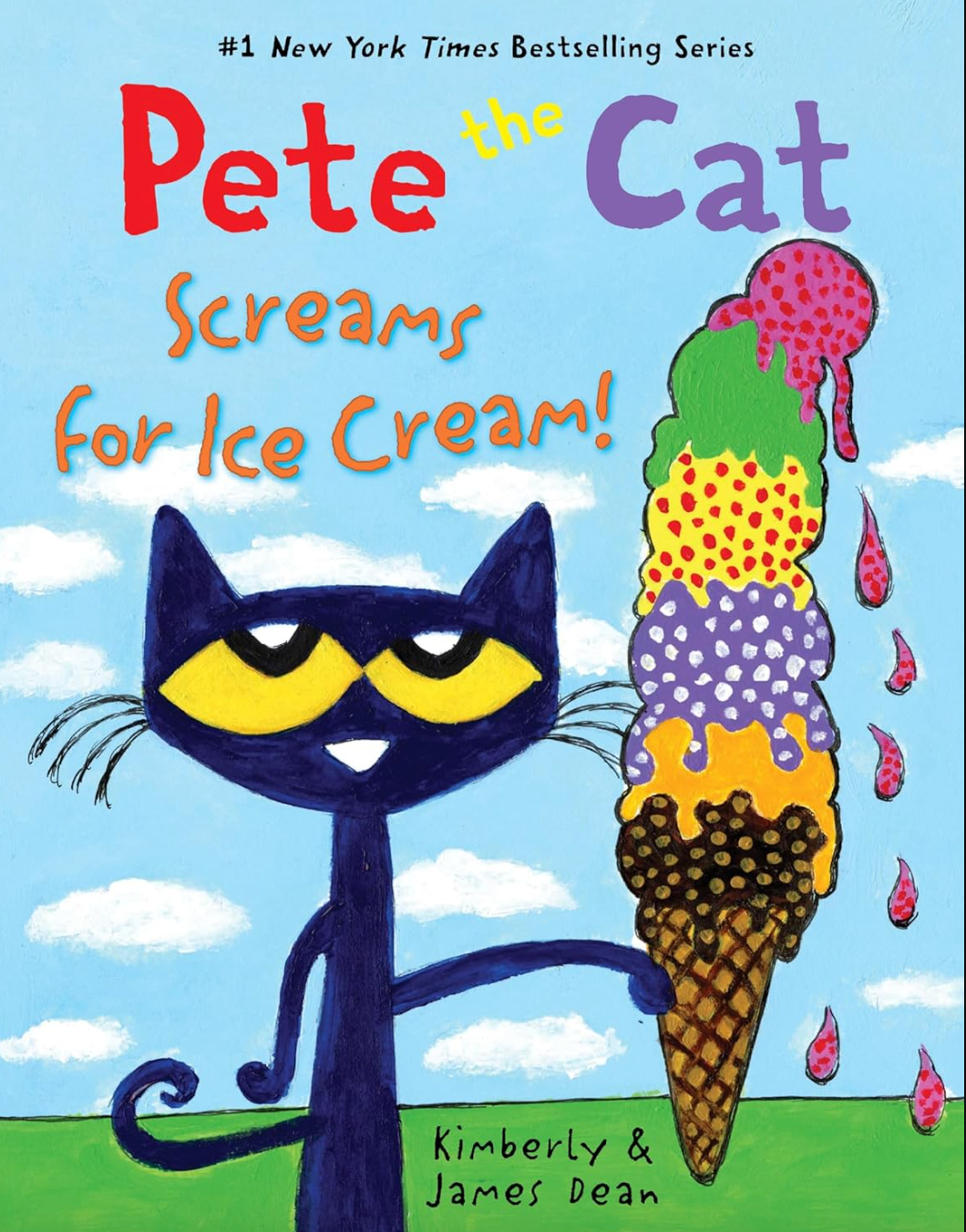 Pete The Cat Screams For Ice Cream Hard Cover