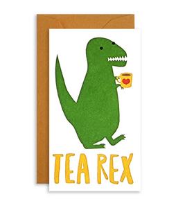 Enclosure Card Tea Rex