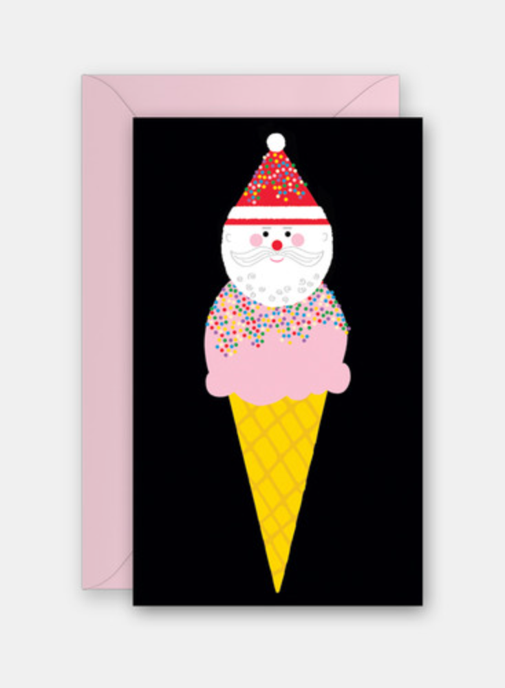 Enclosure Card Santa Cone