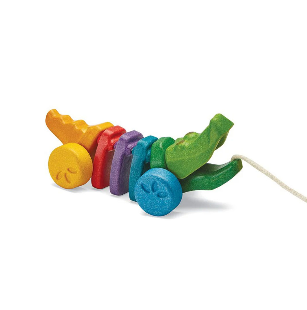 Plan Toys Rainbow Alligator