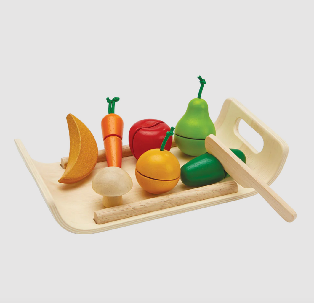 Plan Toys Assorted Fruit & Vegetable