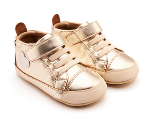 Old Soles Heartie Gold/Nacardo Blanco