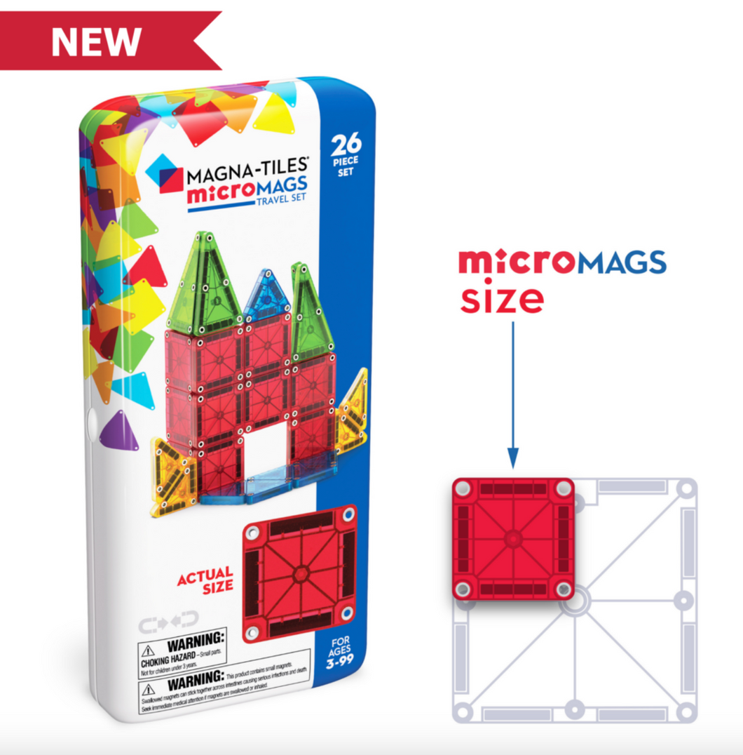 Magna-Tiles MicroMags Travel Set